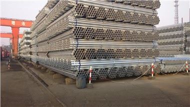 Heitt galvaniseruðu kringlótt stálrör GI Pipe Pre galvaniseruðu stálrör