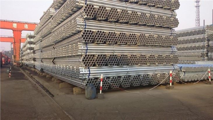 Heitt galvaniseruðu kringlótt stálrör GI Pipe Pre galvaniseruðu stálrör